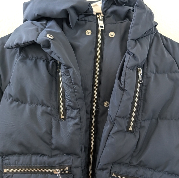 Orolay Kids Jacket 4-5Y Duck Down Filling Navy Blue - Picture 3 of 6